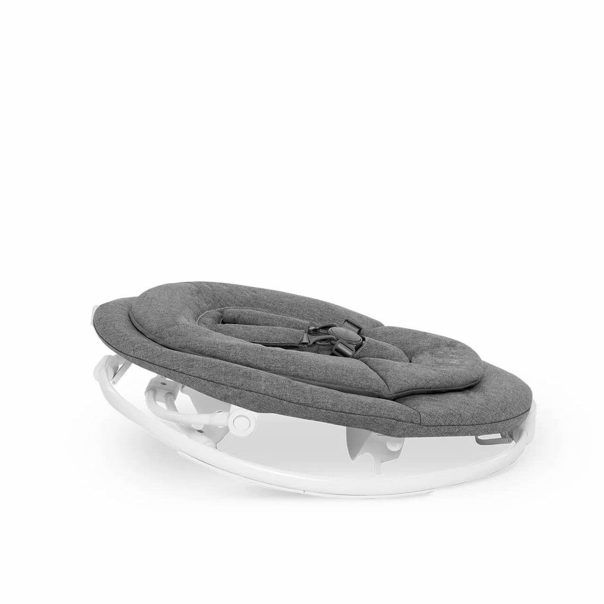 iCandy MiChair Complete All in One Highchair Bundle with Newborn Rocker - White & Flint