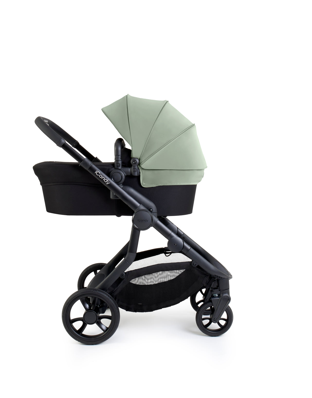 iCandy Orange 4 Complete Double Pushchair Bundle with Accessories - Pistachio