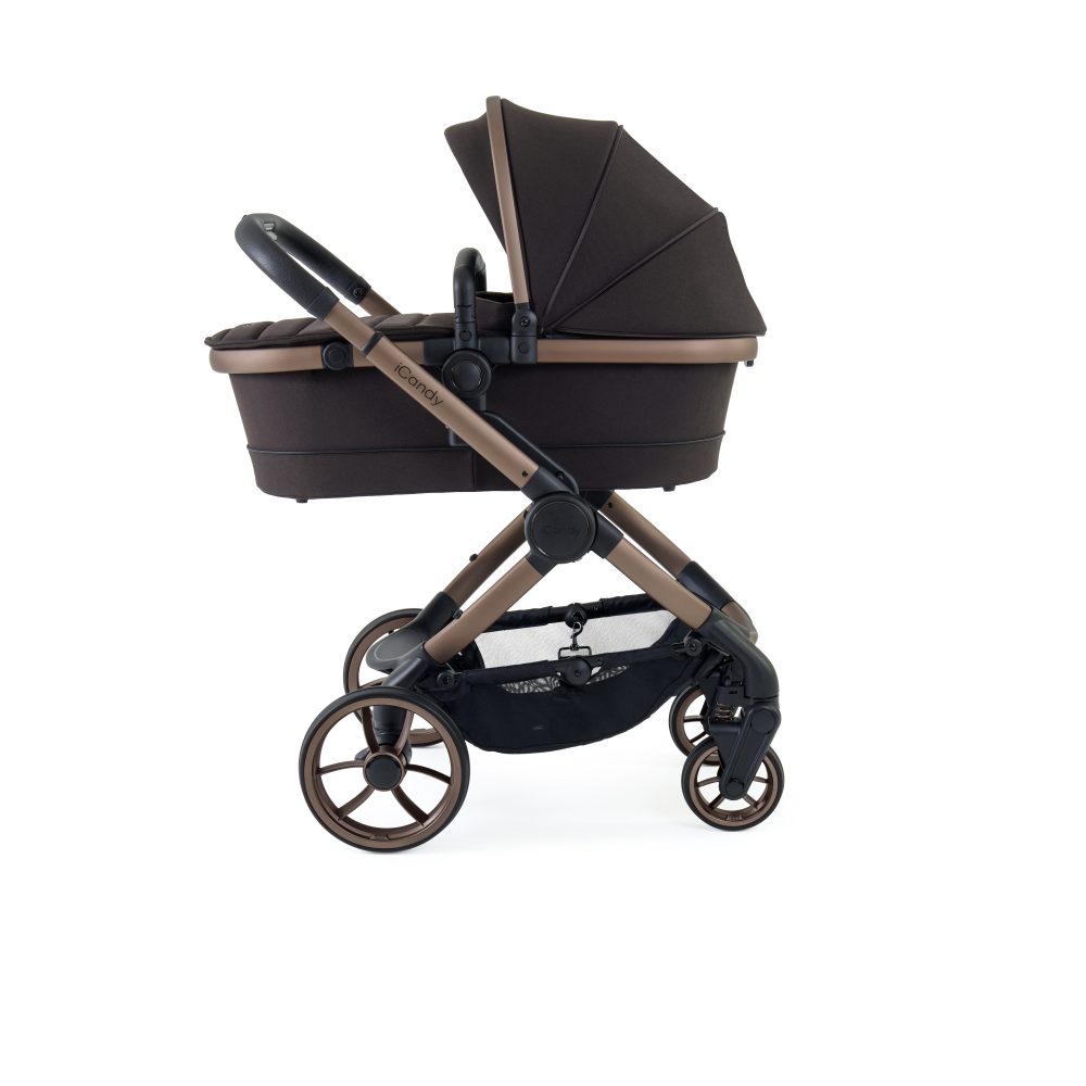 iCandy Peach 7 Complete Travel System with Maxi Cosi Pebble Pro 2 and ISOFIX Base - Pecan