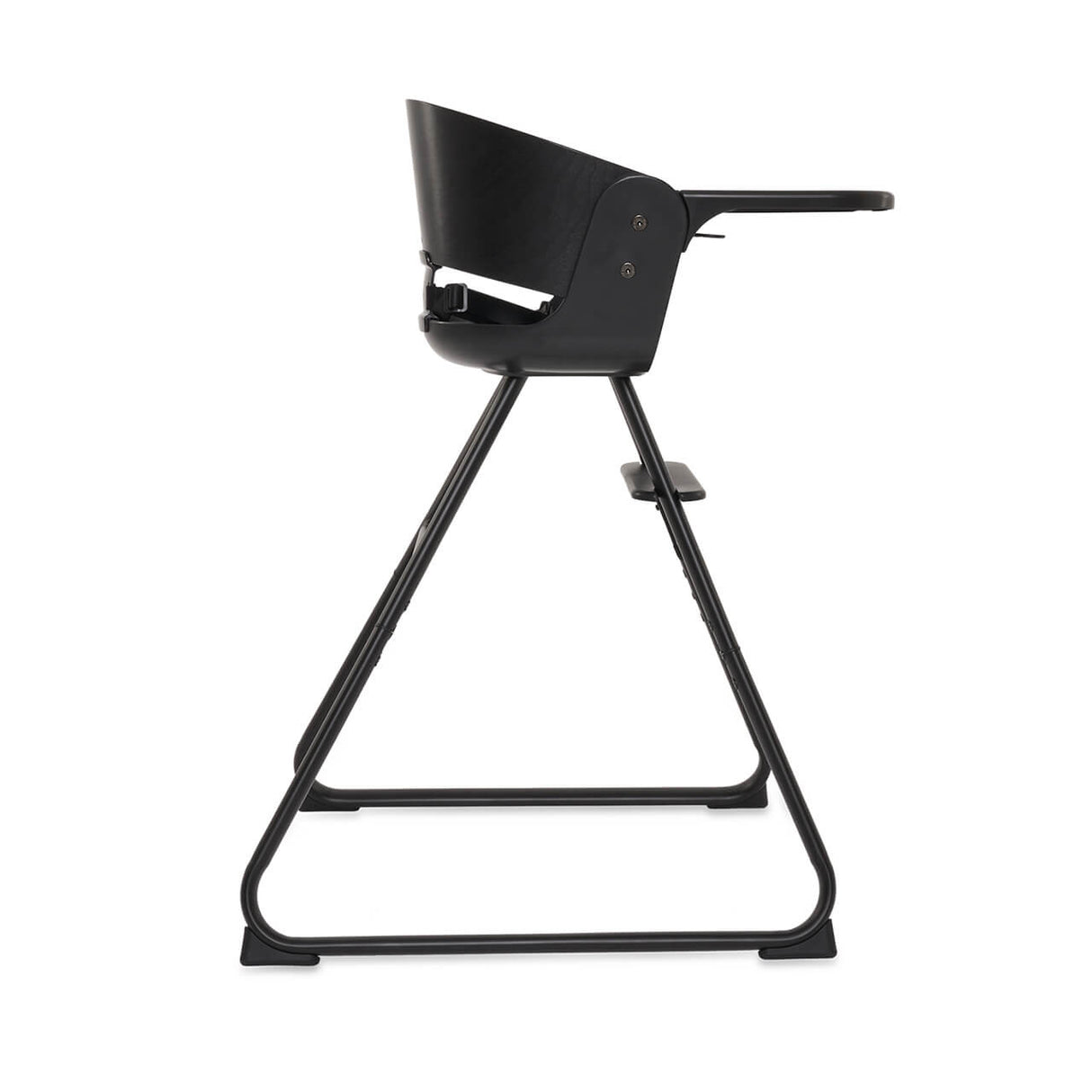 iCandy MiChair Complete All in One Highchair Bundle with Newborn Rocker - Black & Flint