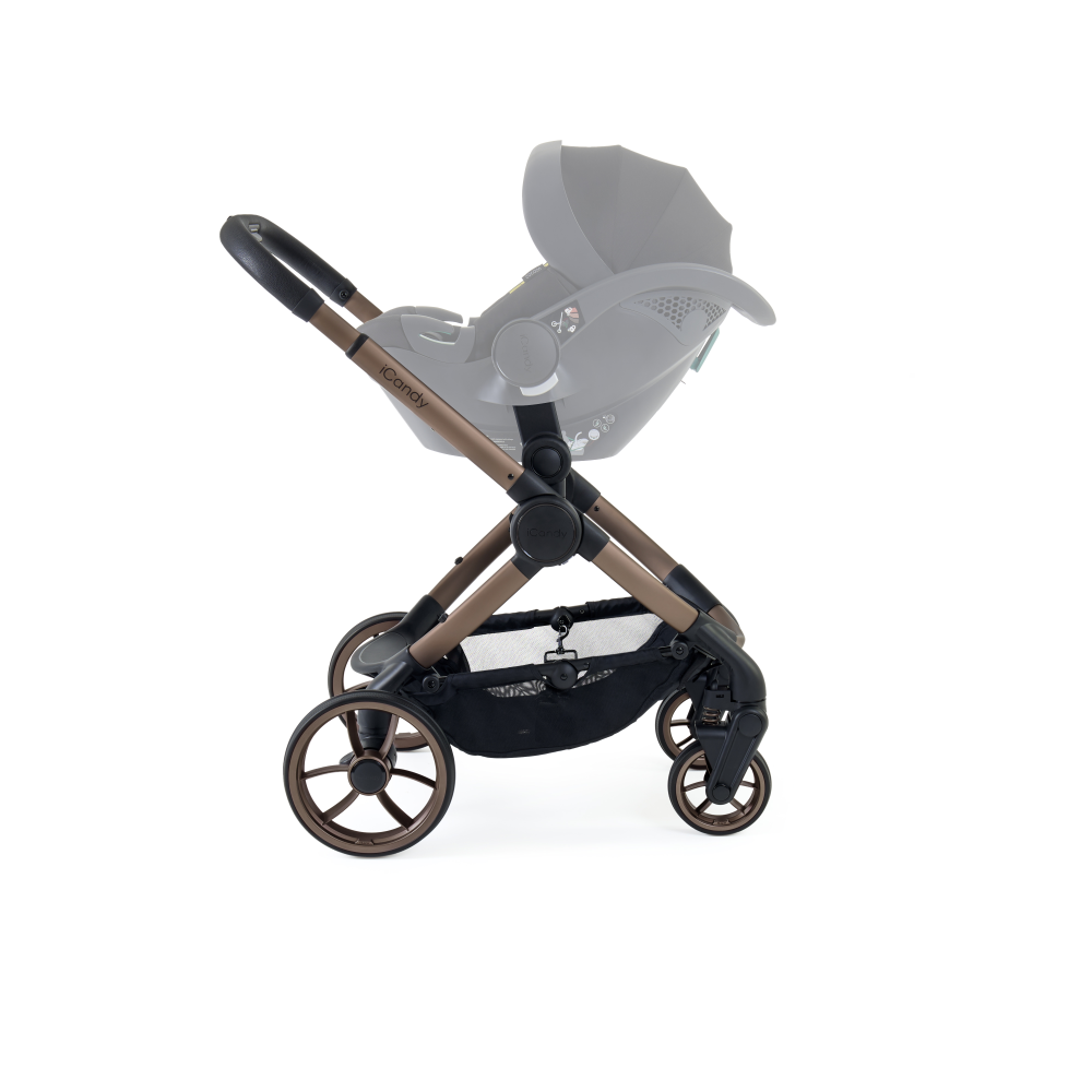 iCandy Peach 7 Complete Travel System with Maxi Cosi Pebble Pro 2 and ISOFIX Base - Pecan