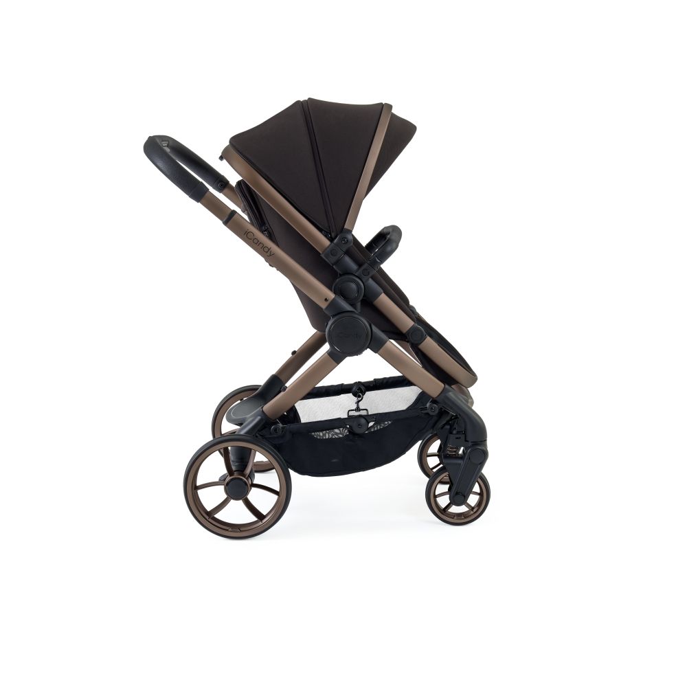 iCandy Peach 7 Complete Travel System with Maxi Cosi Pebble Pro 2 and ISOFIX Base - Pecan