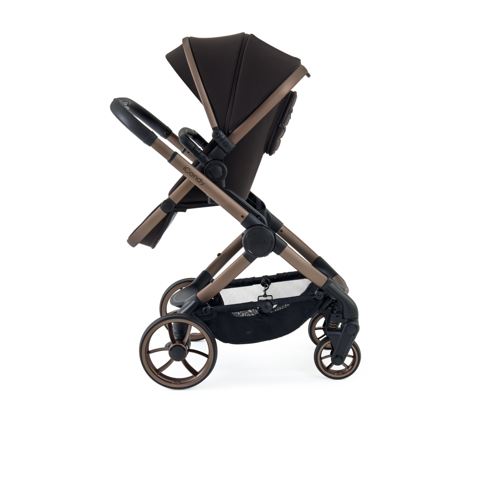 iCandy Peach 7 Complete Travel System with Maxi Cosi Pebble Pro 2 and ISOFIX Base - Pecan
