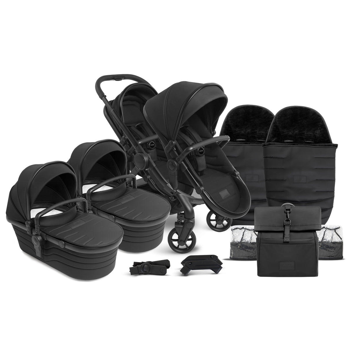 iCandy Peach 7 Studio Complete Twin Pushchair Bundle - Zenith