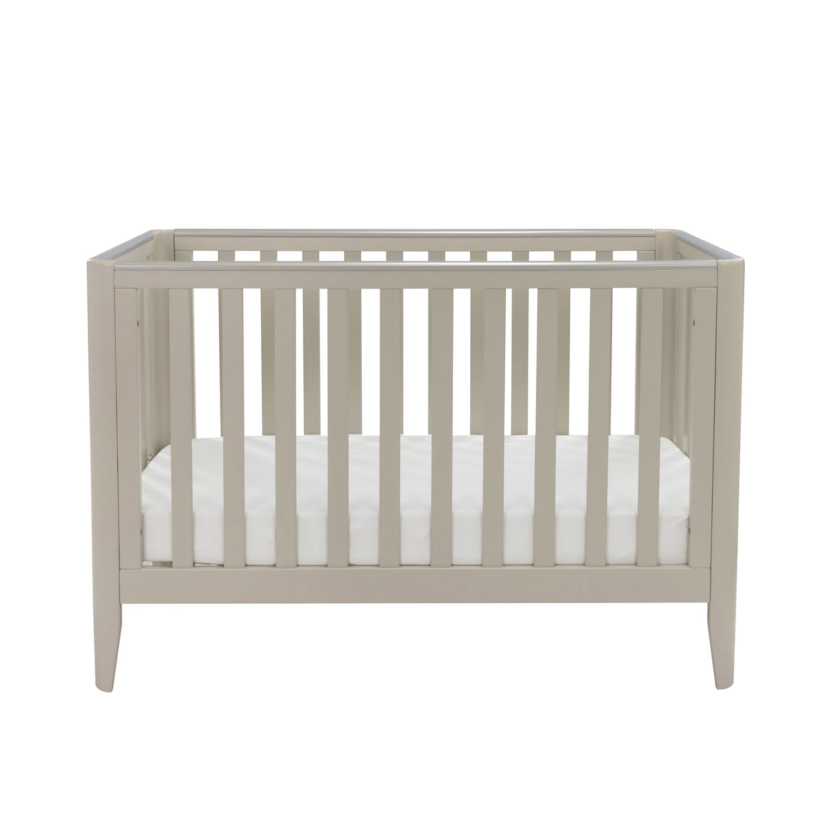 Babymore Iris Mini Cot Bed - Cashmere