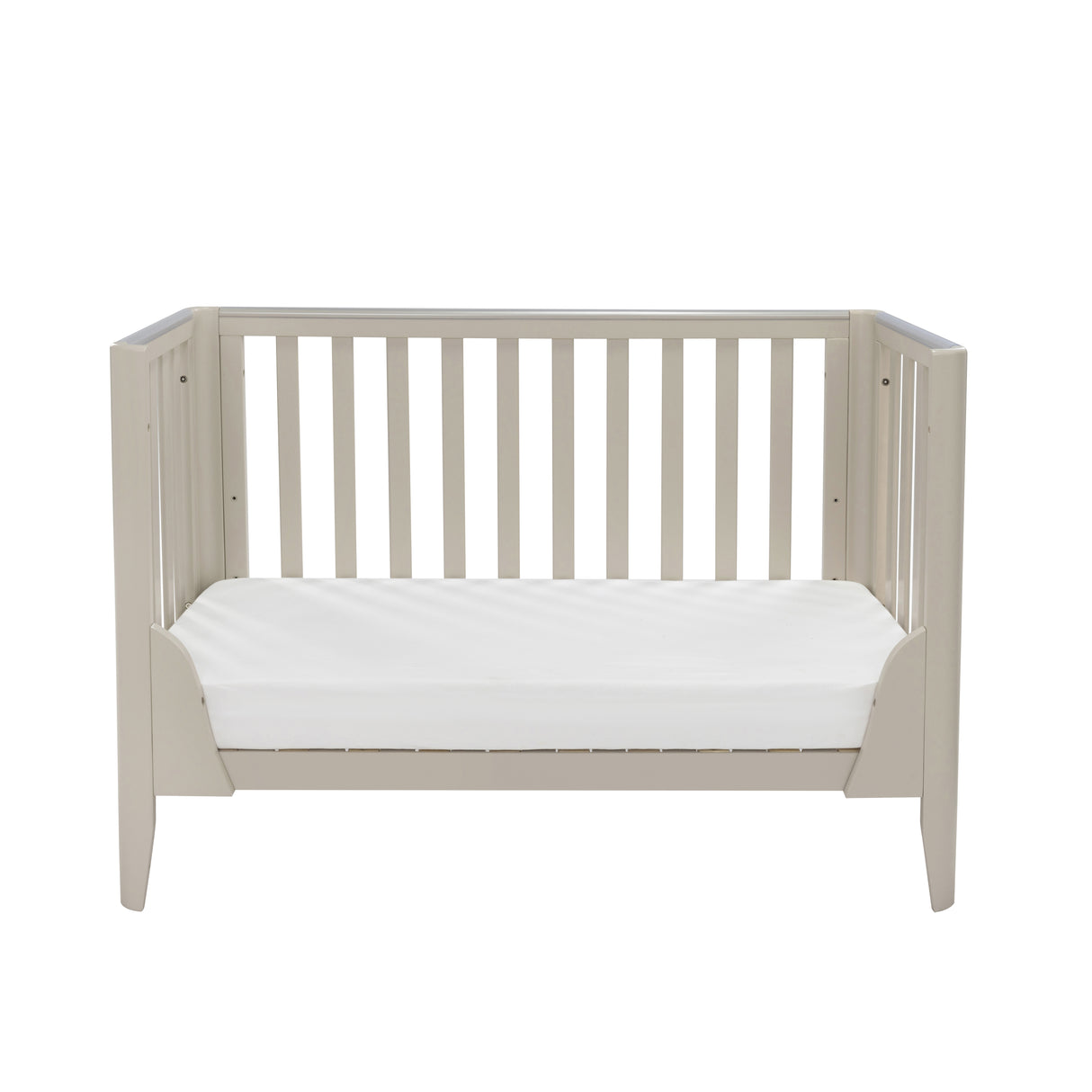 Babymore Iris Mini Cot Bed - Cashmere