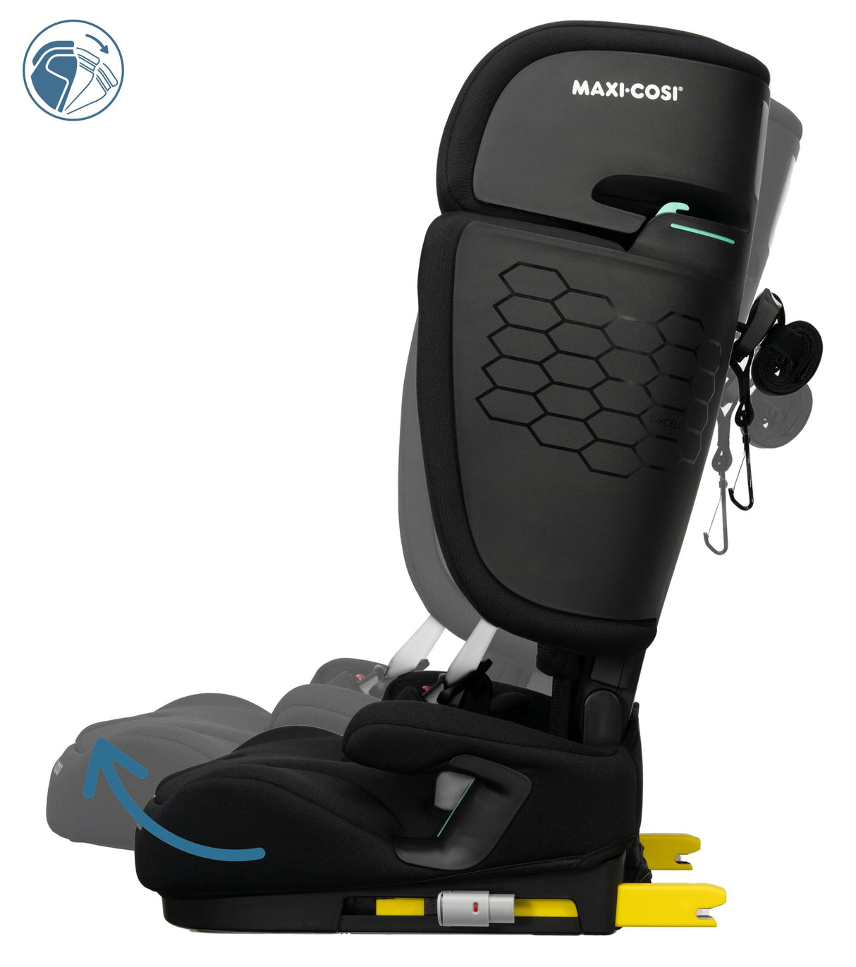 Maxi Cosi Nomad XL Plus Car Seat - Authentic Black