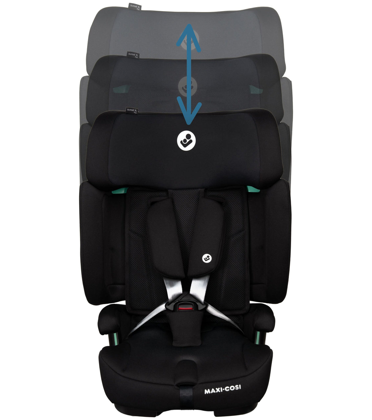 Maxi Cosi Nomad XL Plus Car Seat - Authentic Black