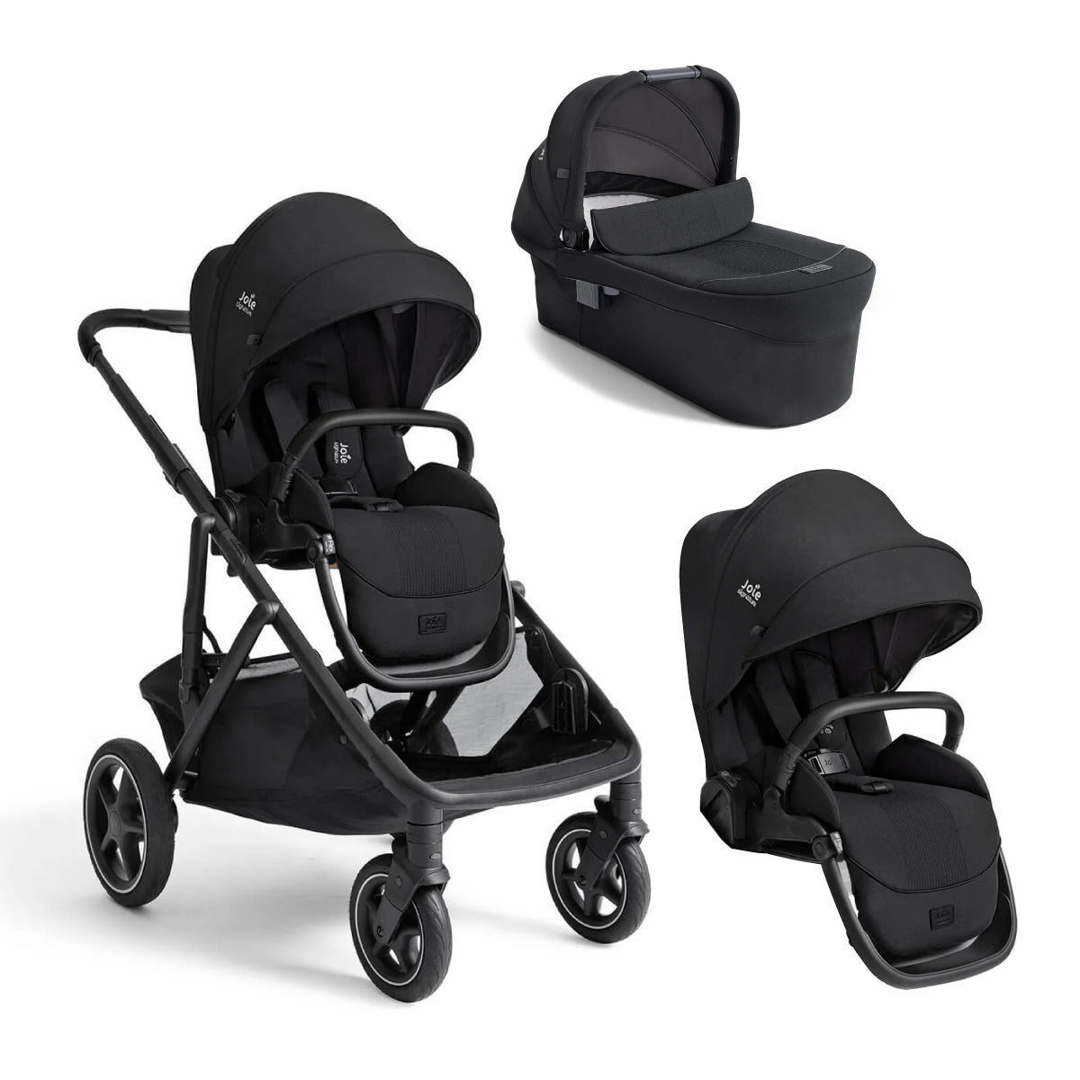 Joie Versiti Signature Pushchair and Carrycot - Eclipse