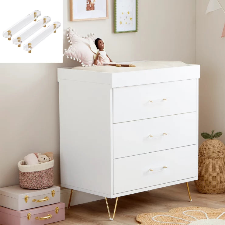 Babymore Kimi Acrylic Handles Set