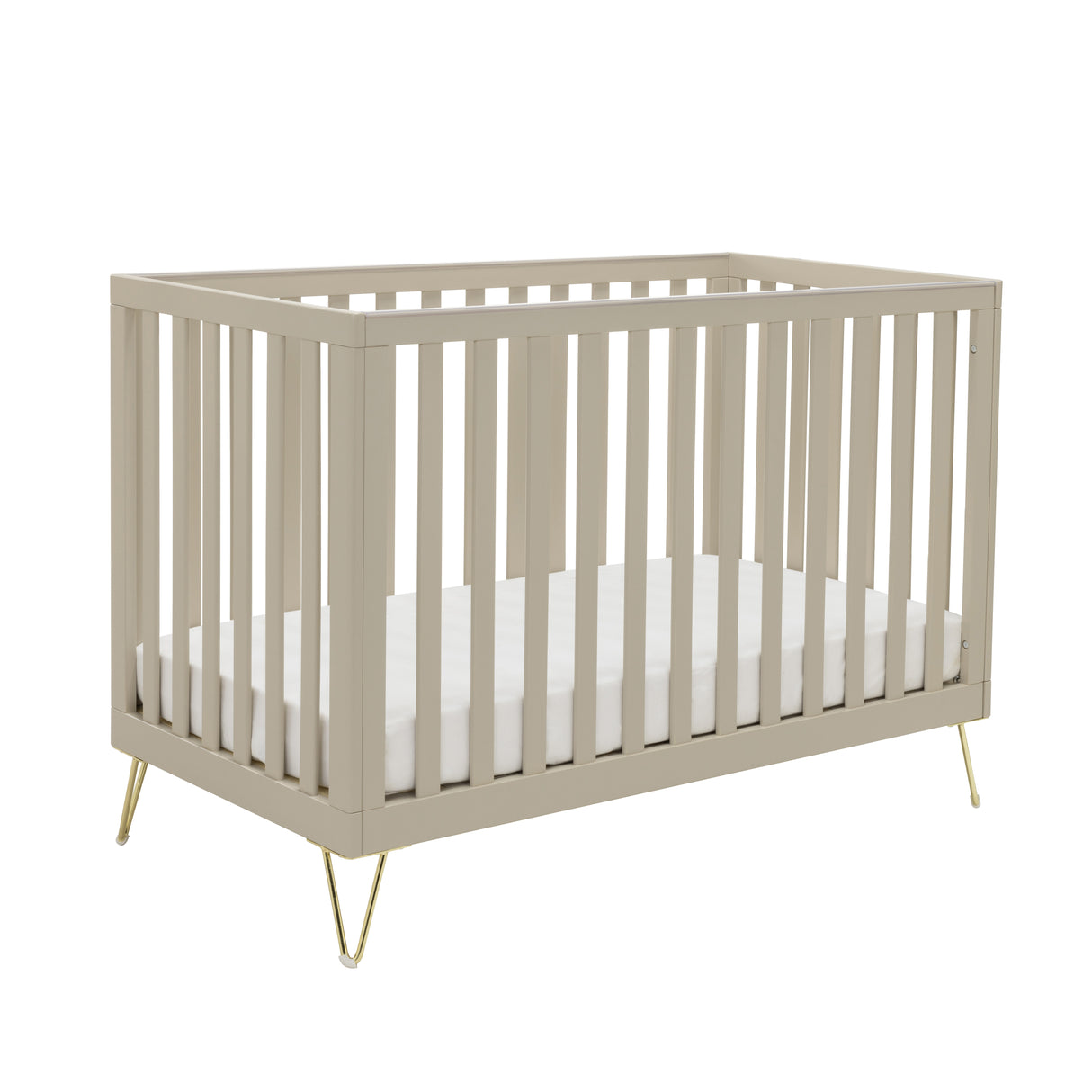 Babymore Kimi Mini Cot Bed – Cashmere
