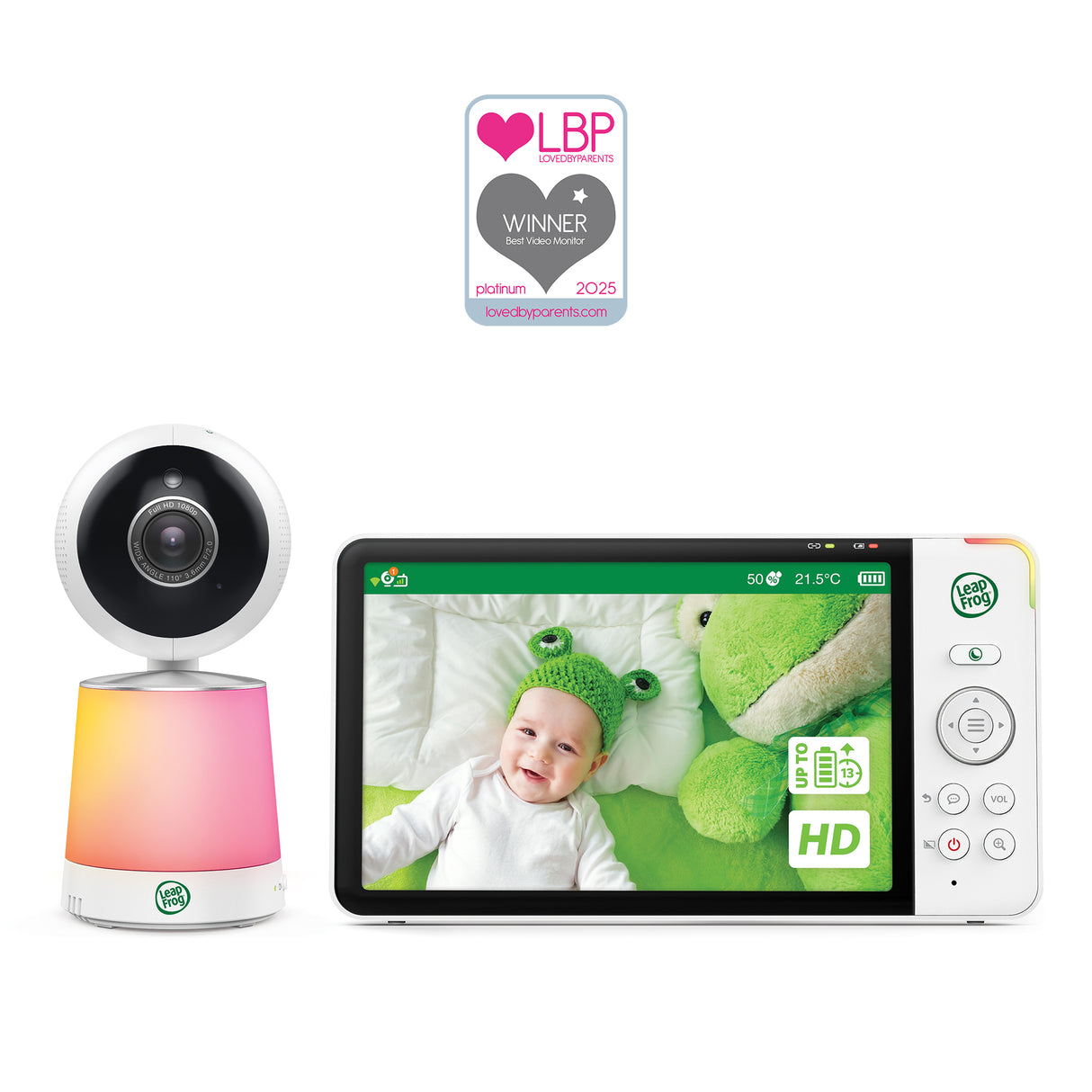 LF4917HD 7" Wi-Fi High Definition Pan & Tilt Baby Monitor