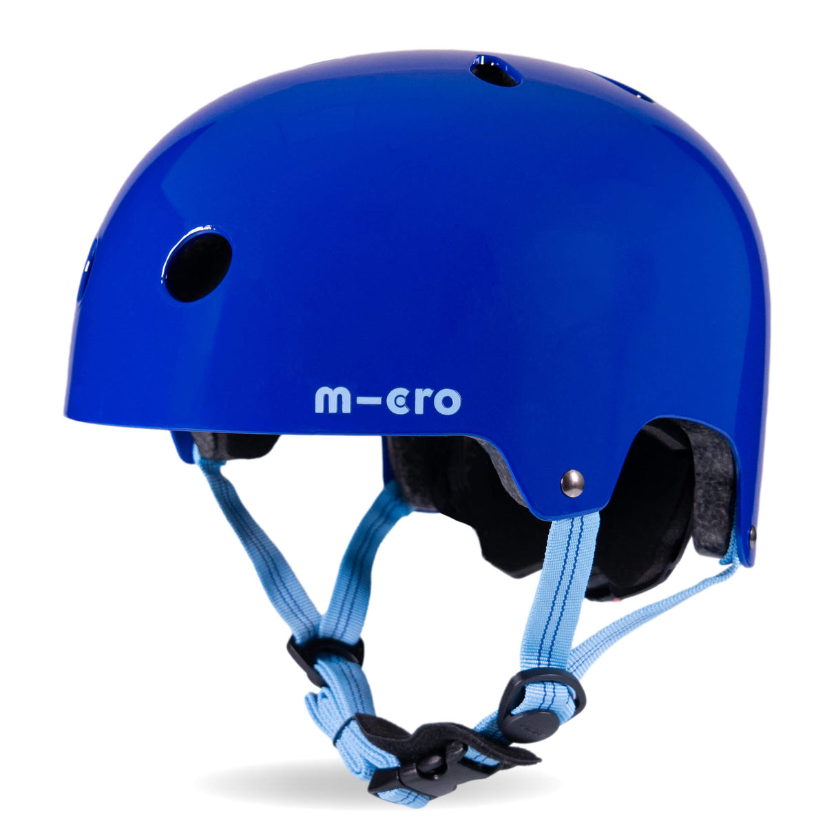 Micro Scooters Children's Glossy Helmet | Medium - Blue