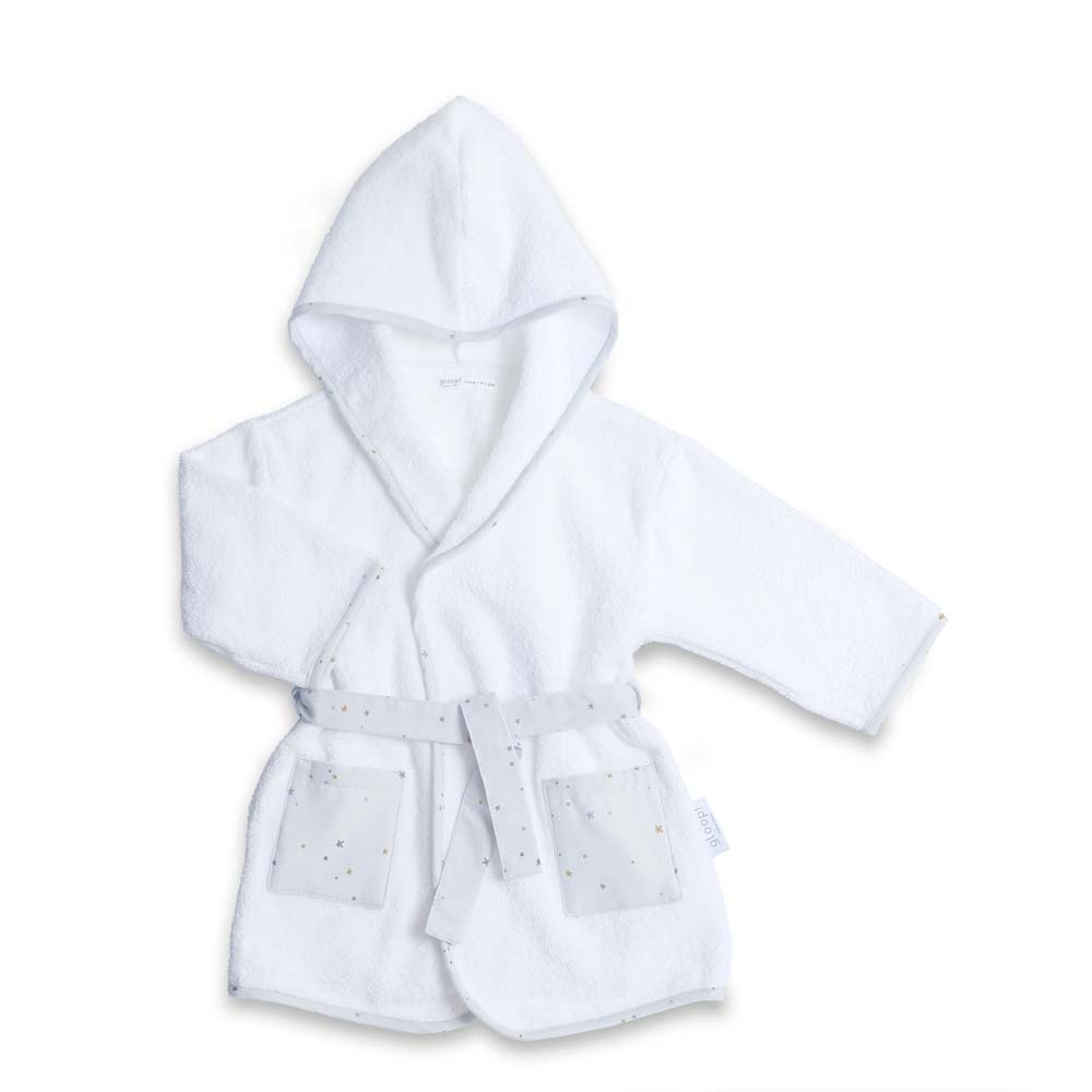 Gloop Organic Cotton Bath Robe 0-12 Months – Magic Sky