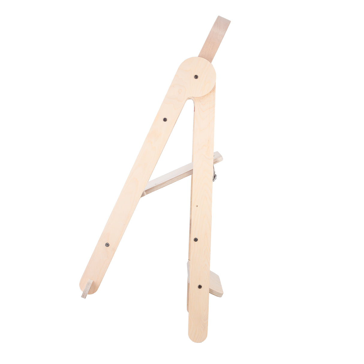 MamaToyz Folding Learning Tower - Natural Beech Wood Montessori Child Safety Platform