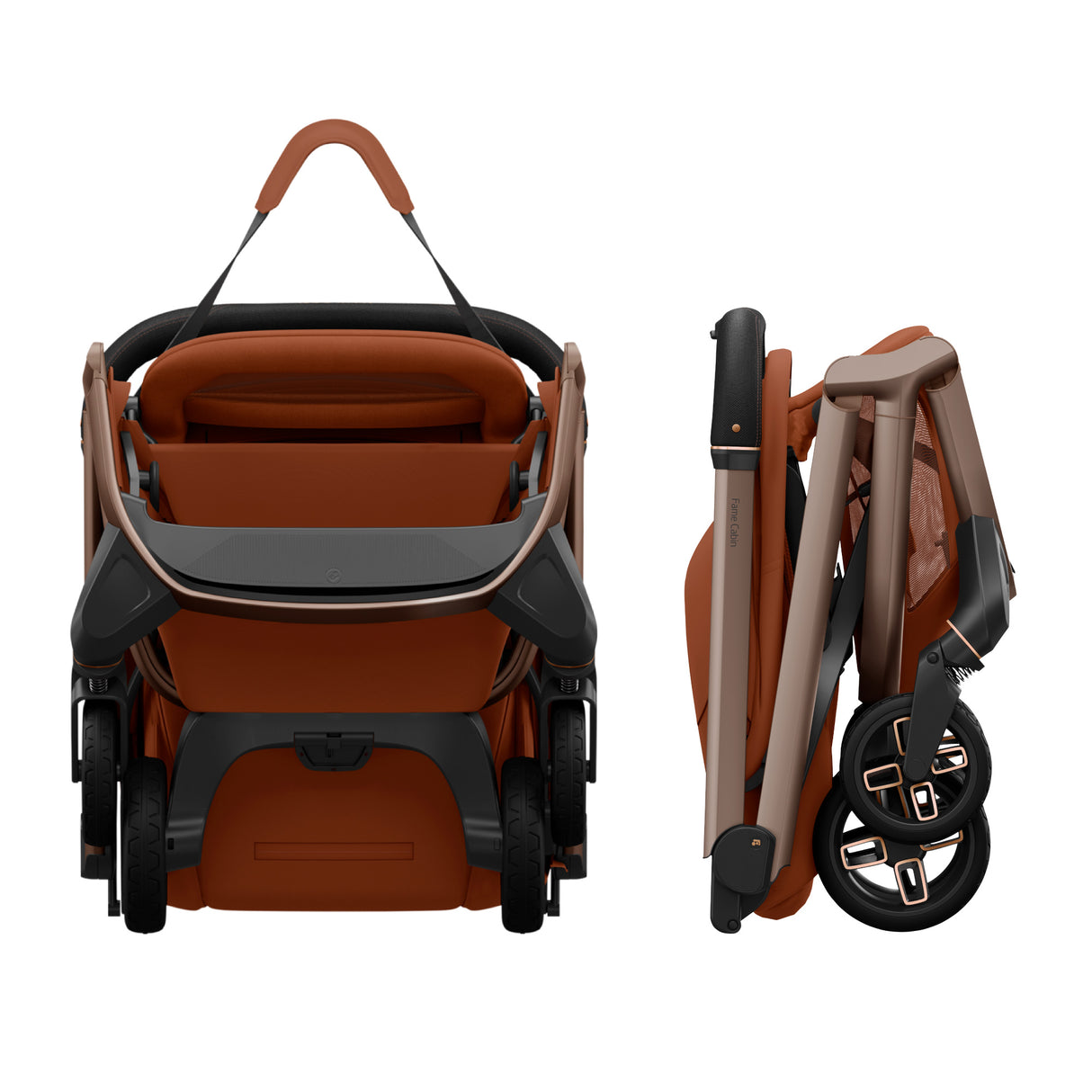 Maxi Cosi Fame Cabin Stroller - Copper Terra
