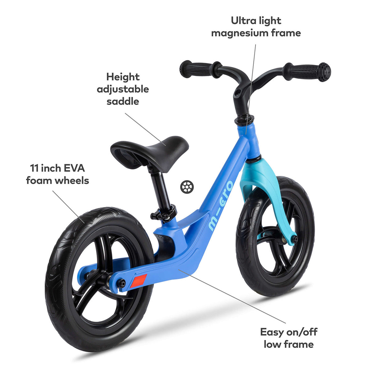 Micro Scooters Balance Bike Lite - Blue