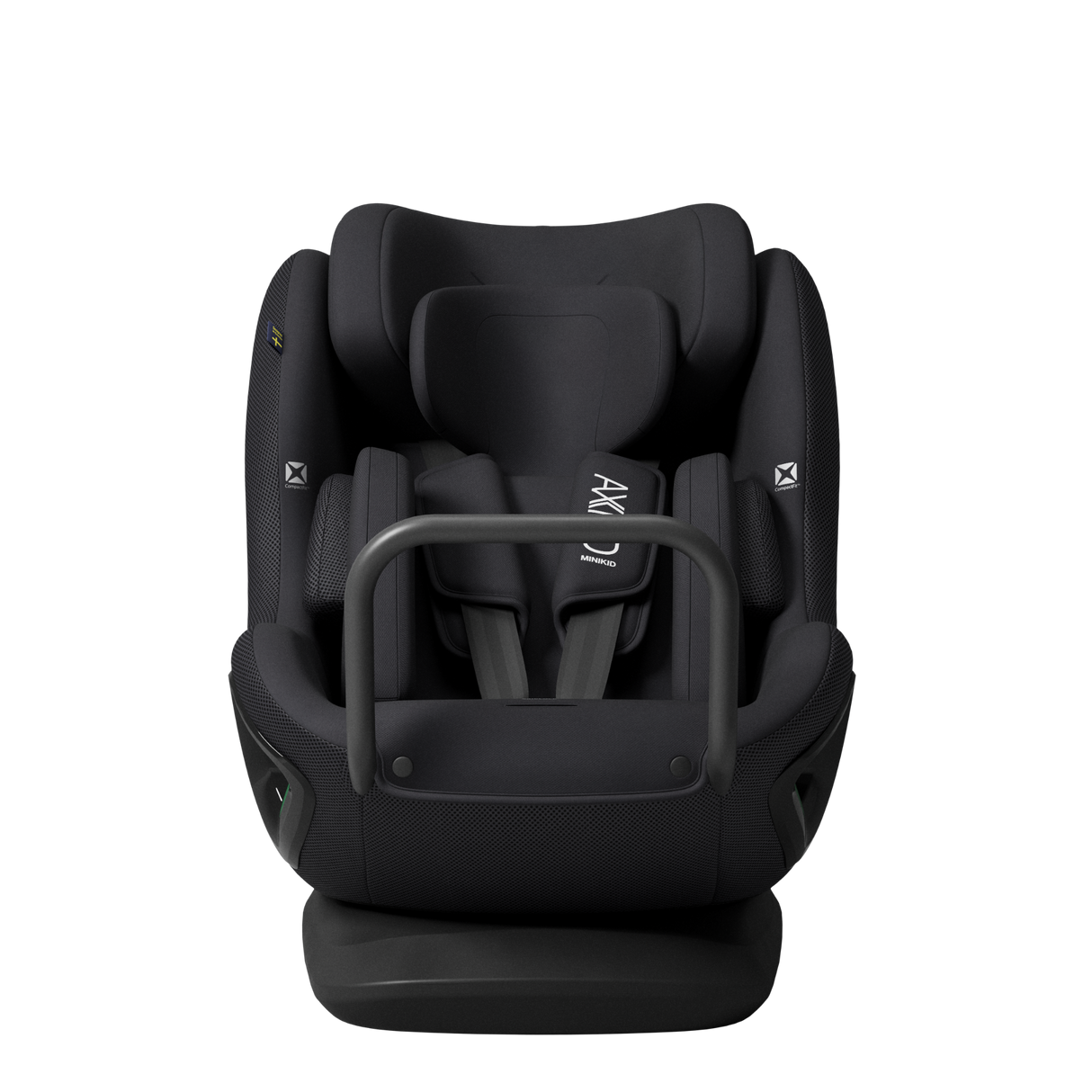 Axkid Minikid Core Car Seat - Coastal Storm Black