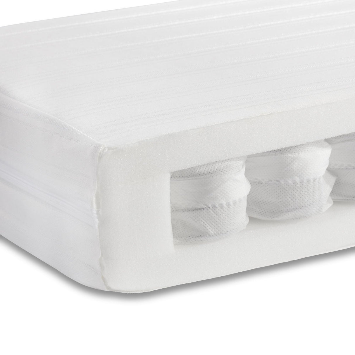 Miniuno Airflow Pocket Sprung Cot Bed Mattress - 70x140cm