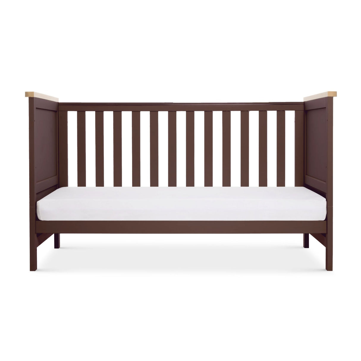 Tutti Bambini Misha Cot Bed - Mulberry & Golden Oak