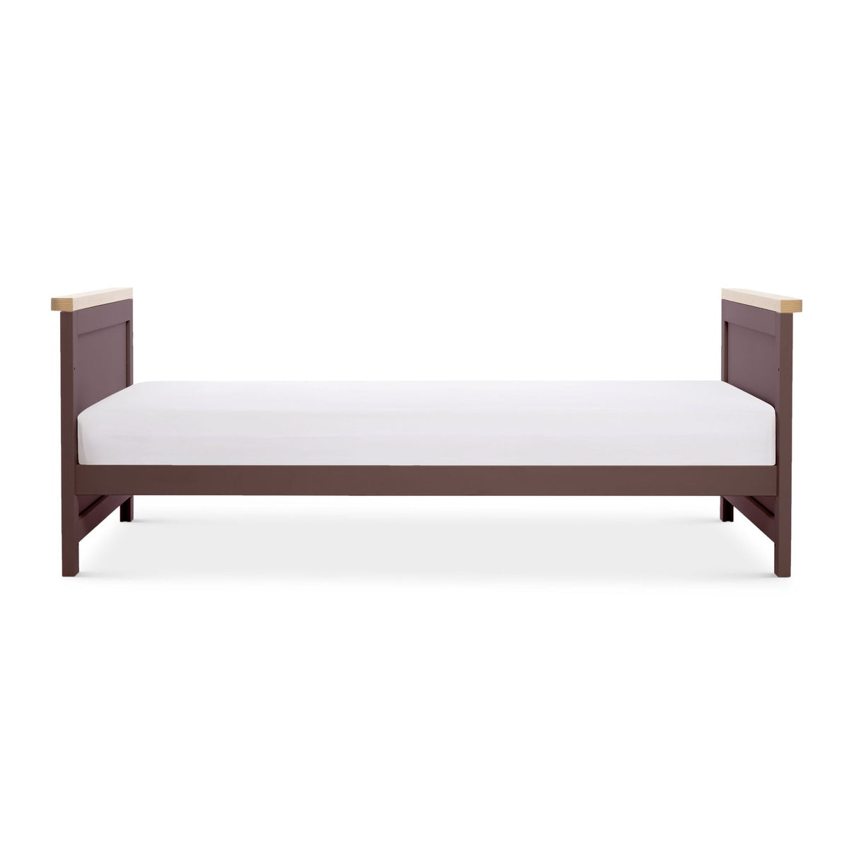 Tutti Bambini Misha Cot Bed - Mulberry & Golden Oak