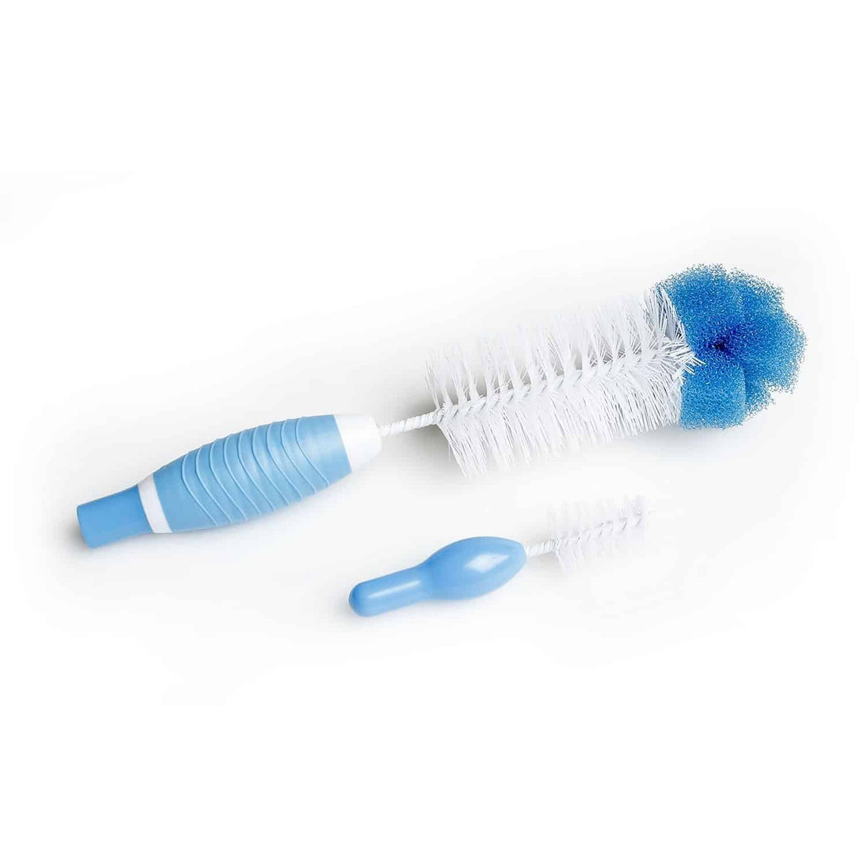Mommy’s Helper Nylon Bottle Brush 2 Piece Set - Blue