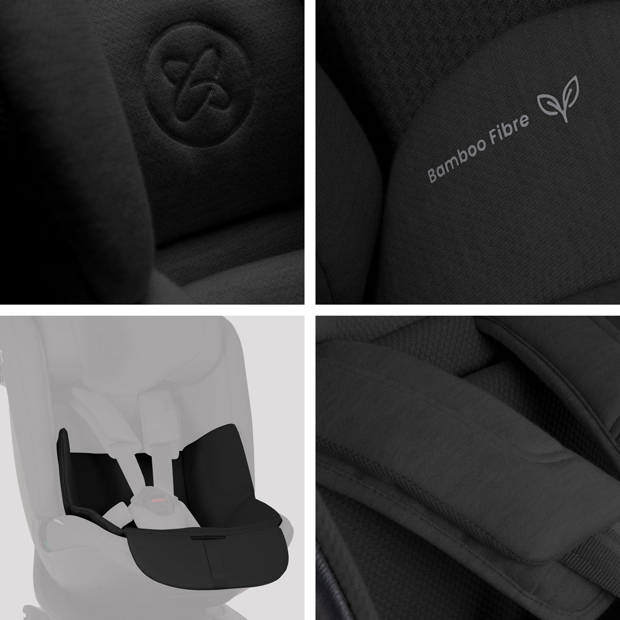 Silver Cross Motion 3 All Size 360 Car Seat - Iconic Black