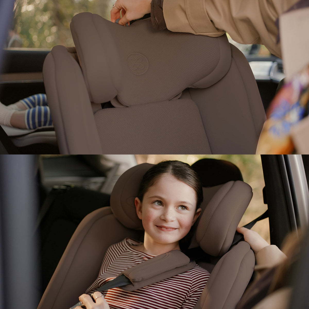 Silver Cross Motion 3 All Size 360 Car Seat - Timeless Cocoa