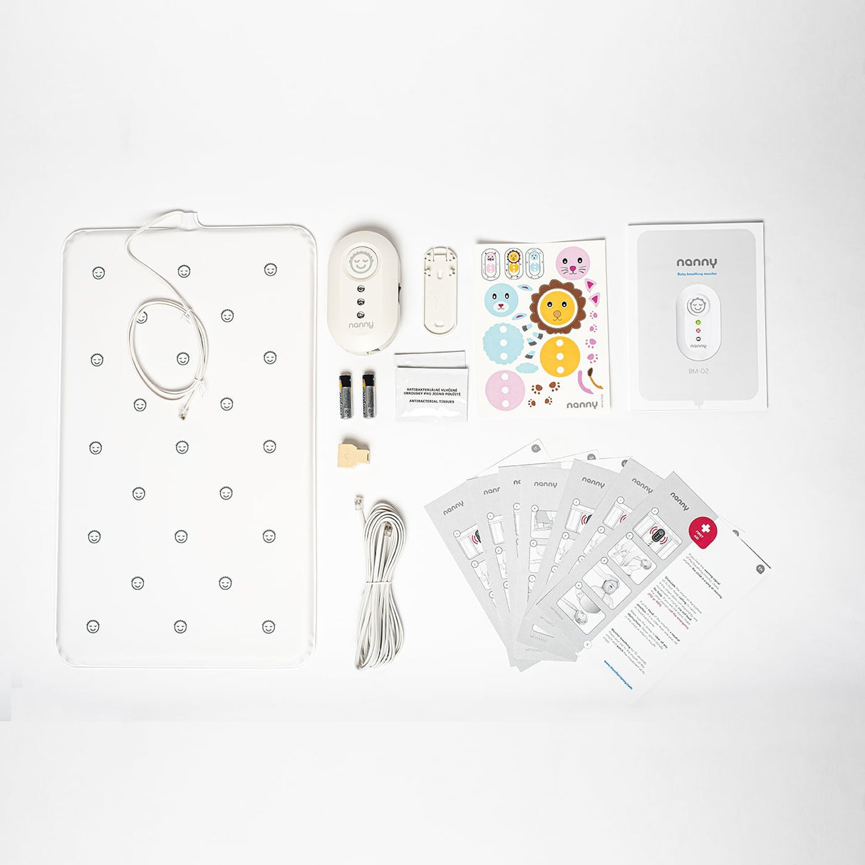 Nanny BM-02 Medically Certified Baby Sensor Breathing Monitor