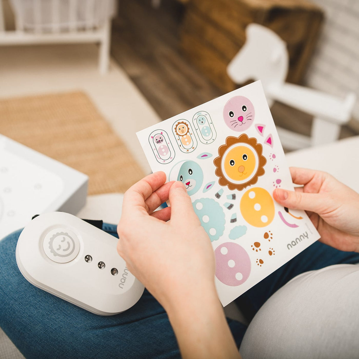 Nanny BM-02 Medically Certified Baby Sensor Breathing Monitor