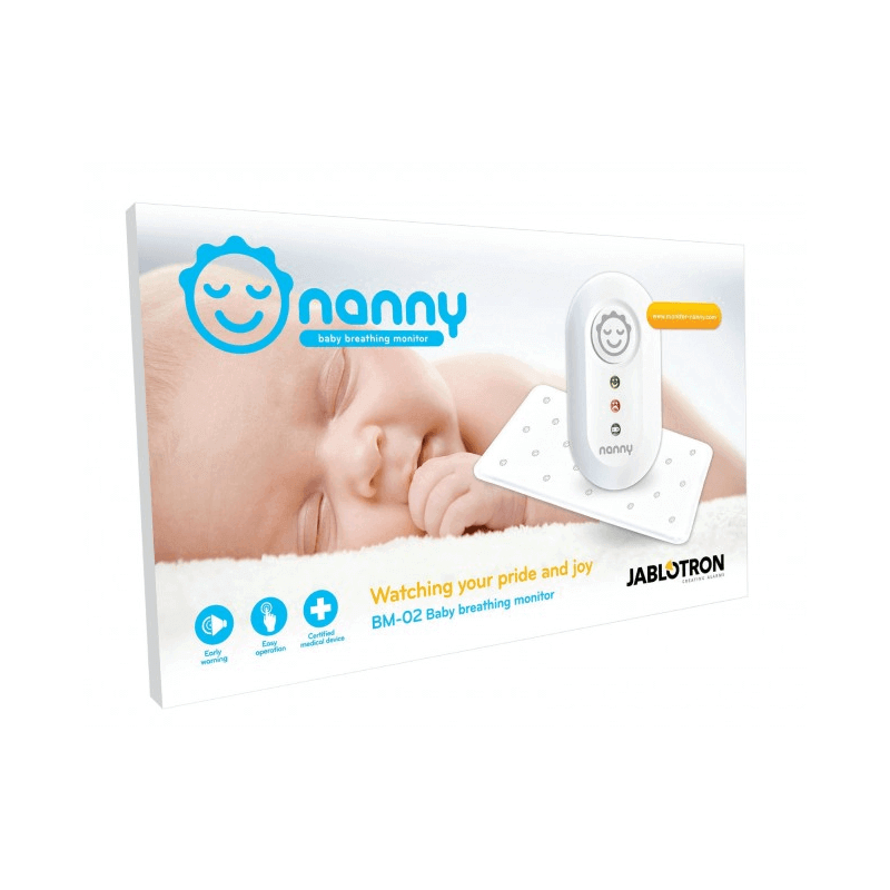 Nanny BM-02 Medically Certified Baby Sensor Breathing Monitor