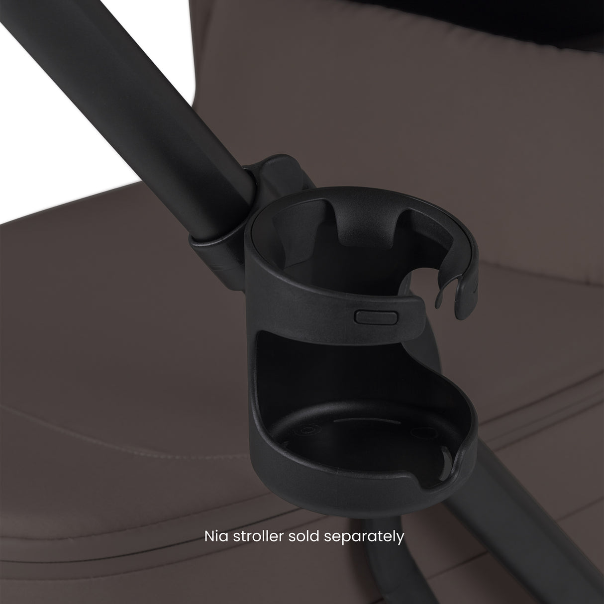 Silver Cross Nia Travel System with Glide 360 Plus Car Seat, ISOFIX Base & Accessories - Chocolate