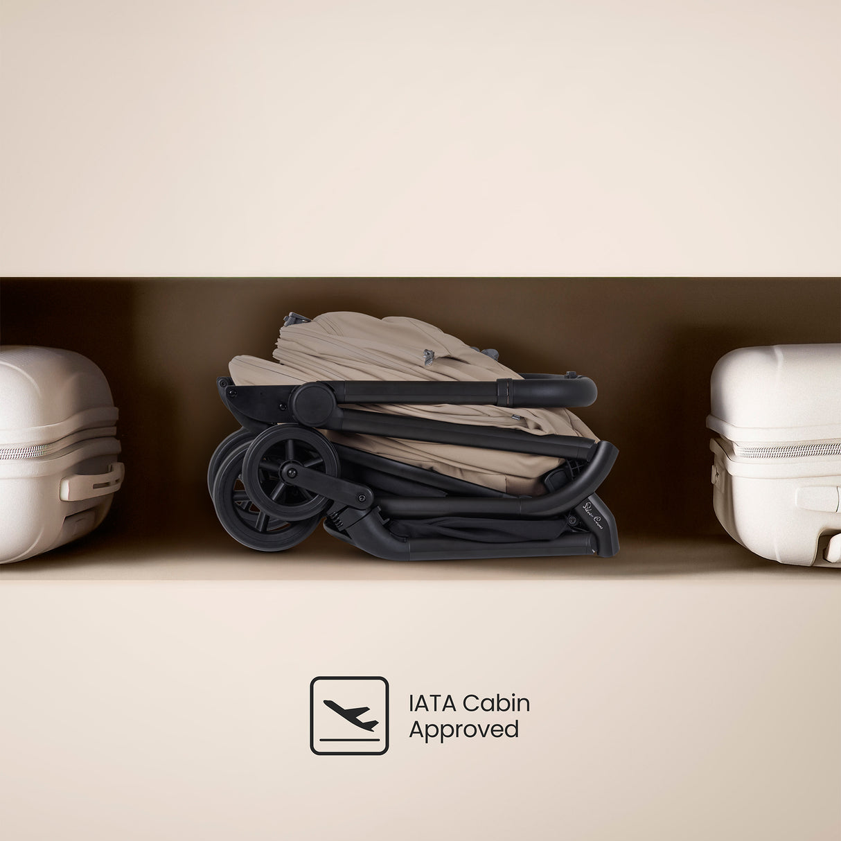 Silver Cross Nia Stroller - Champagne