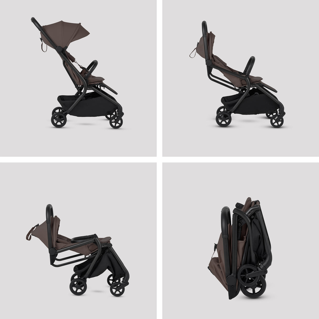 Silver Cross Nia Stroller - Chocolate