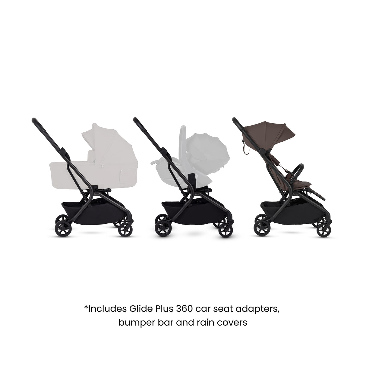 Silver Cross Nia Stroller - Chocolate