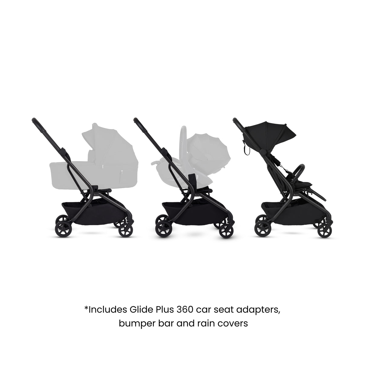 Silver Cross Nia Stroller - Onyx