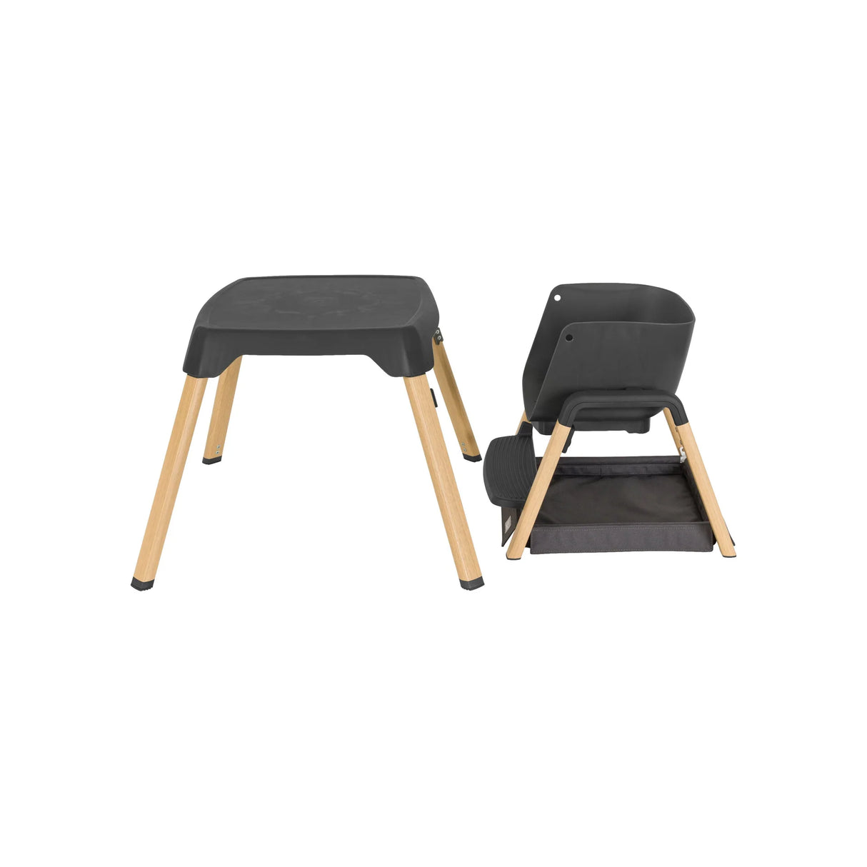 Tutti Bambini Nova Birth to 12 Years Complete Highchair Package - Grey & Oak