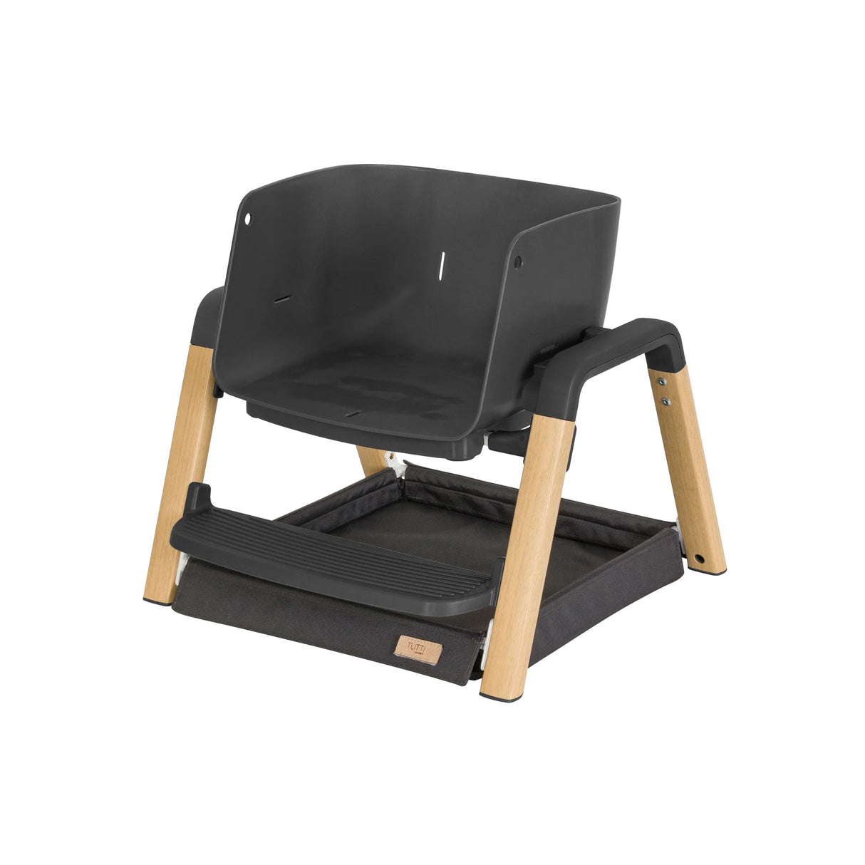 Tutti Bambini Nova Birth to 12 Years Complete Highchair Package - Grey & Oak