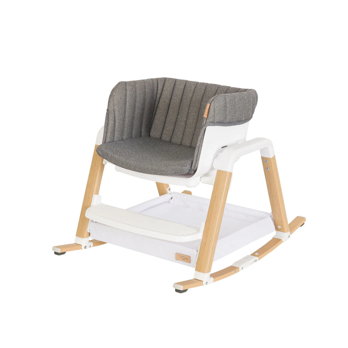 Tutti Bambini Nova Birth to 12 Years Complete Highchair Package - White & Oak