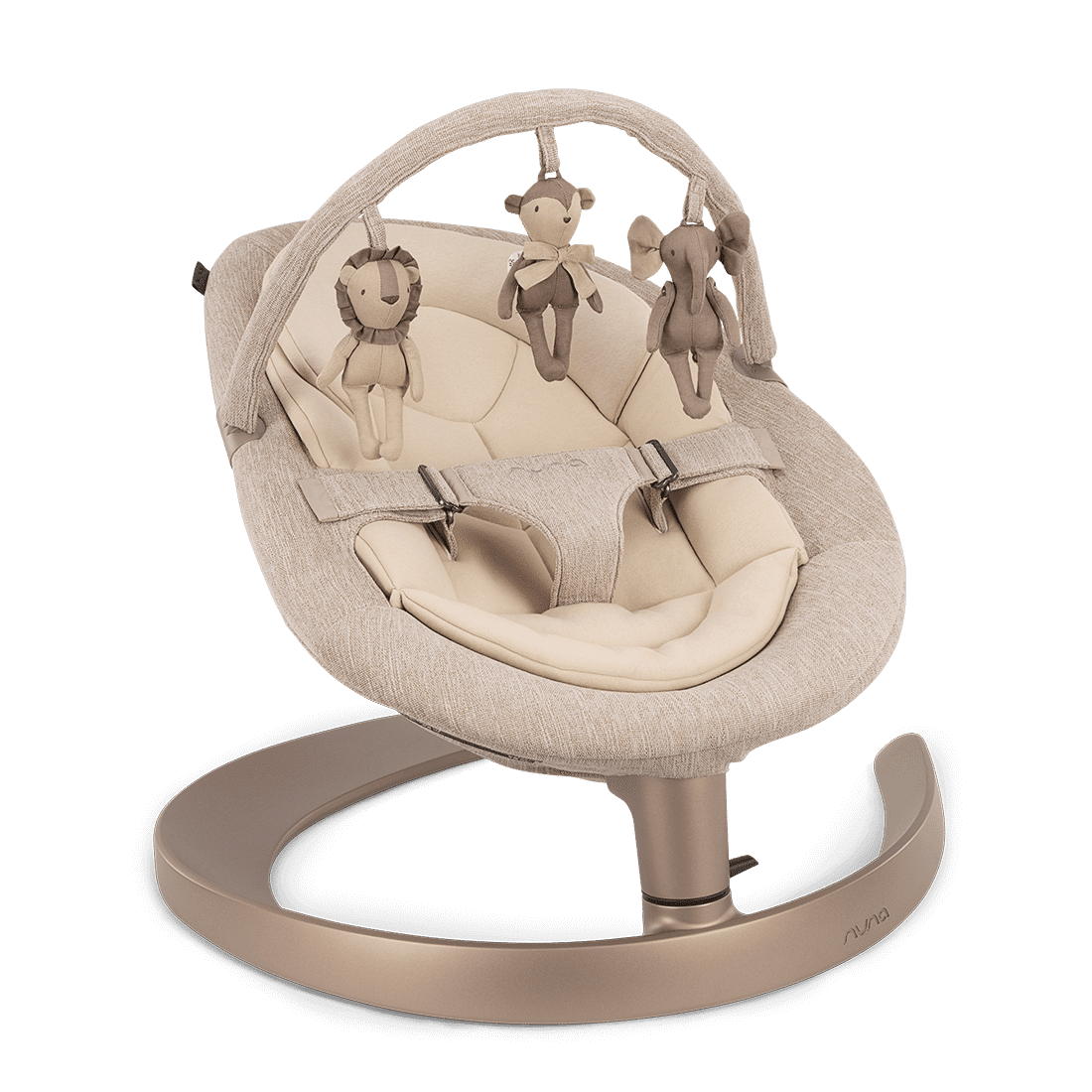 Nuna LEAF Grow Baby Swing & Toy Bar – Sand