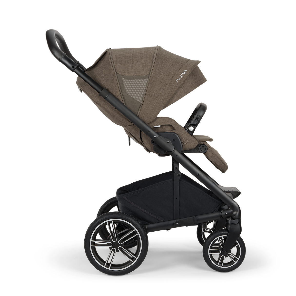 Nuna Mixx Next Travel System with ARRA Flex Car Seat, Curv ISOFIX Base & Stand - Pistachio