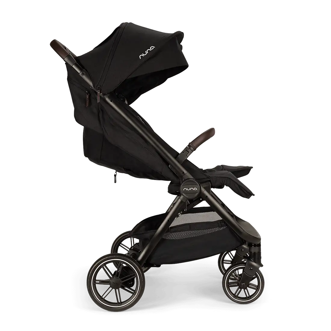 Nuna TRVL DUBL Side-by-Side Stroller – Caviar