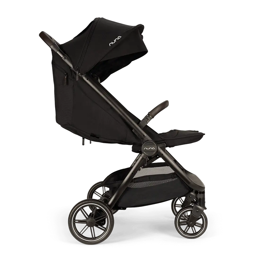 Nuna TRVL DUBL Side-by-Side Stroller – Caviar