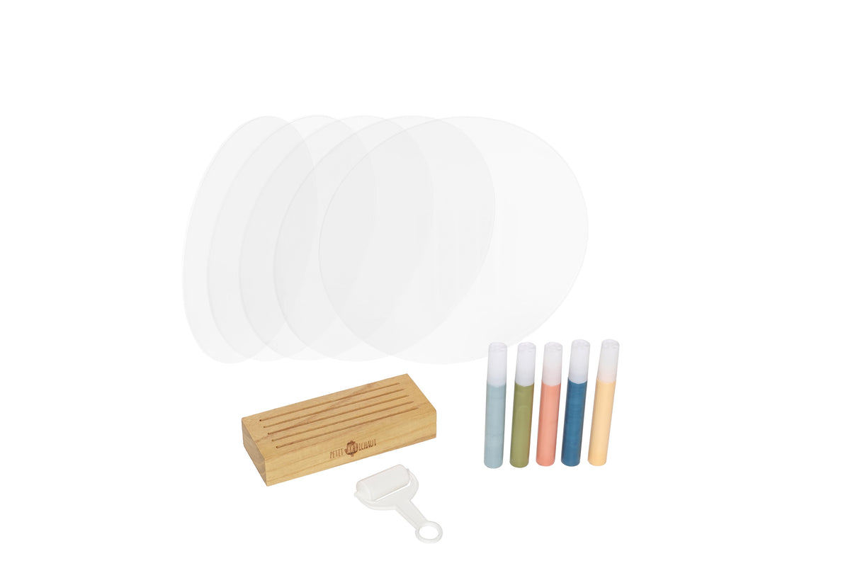 Petit Artichaut Acrylic Family Hand Print Keepsake