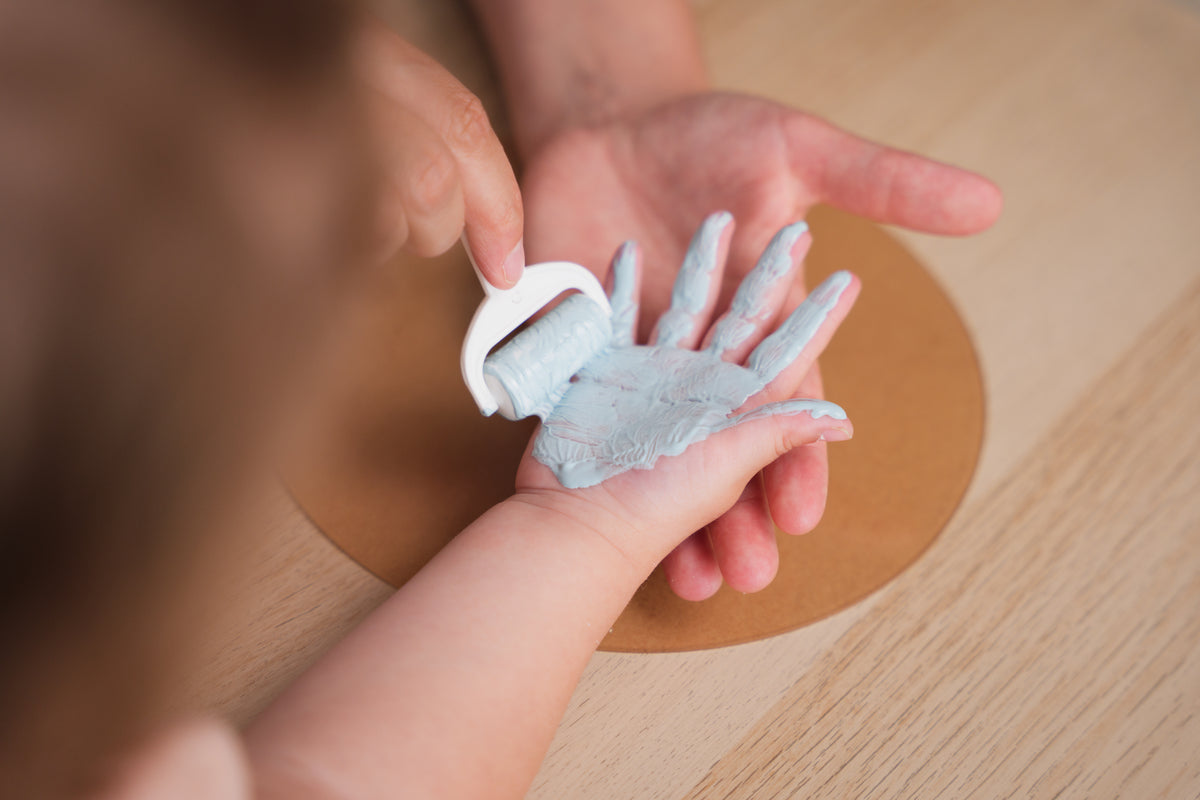 Petit Artichaut Acrylic Family Hand Print Keepsake