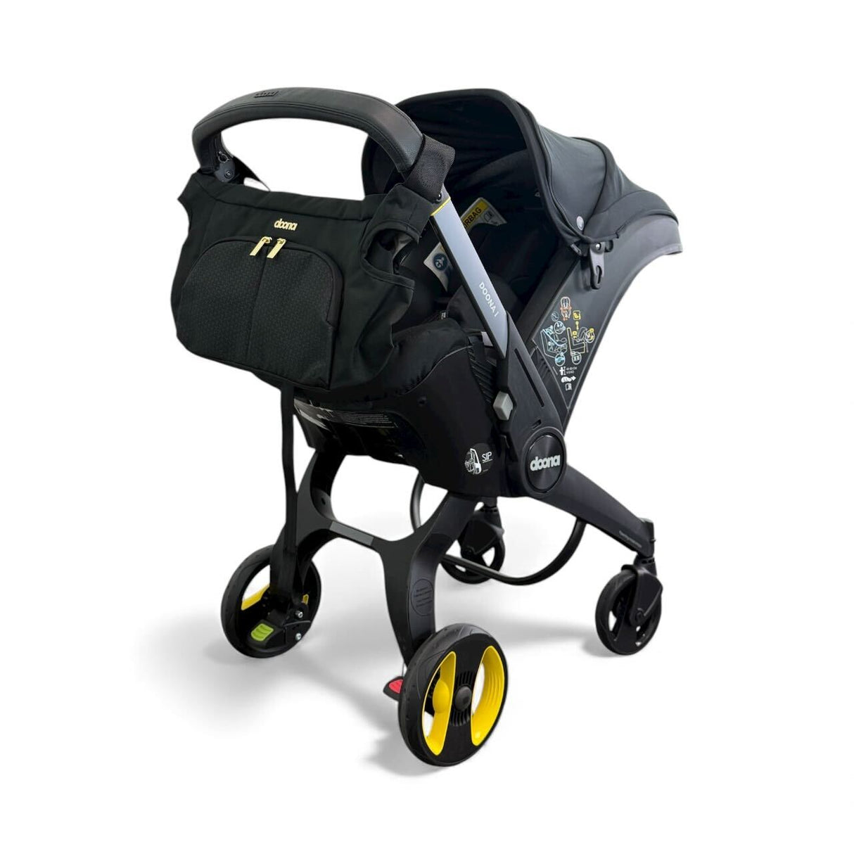 Doona Essentials Bag - Black & Gold