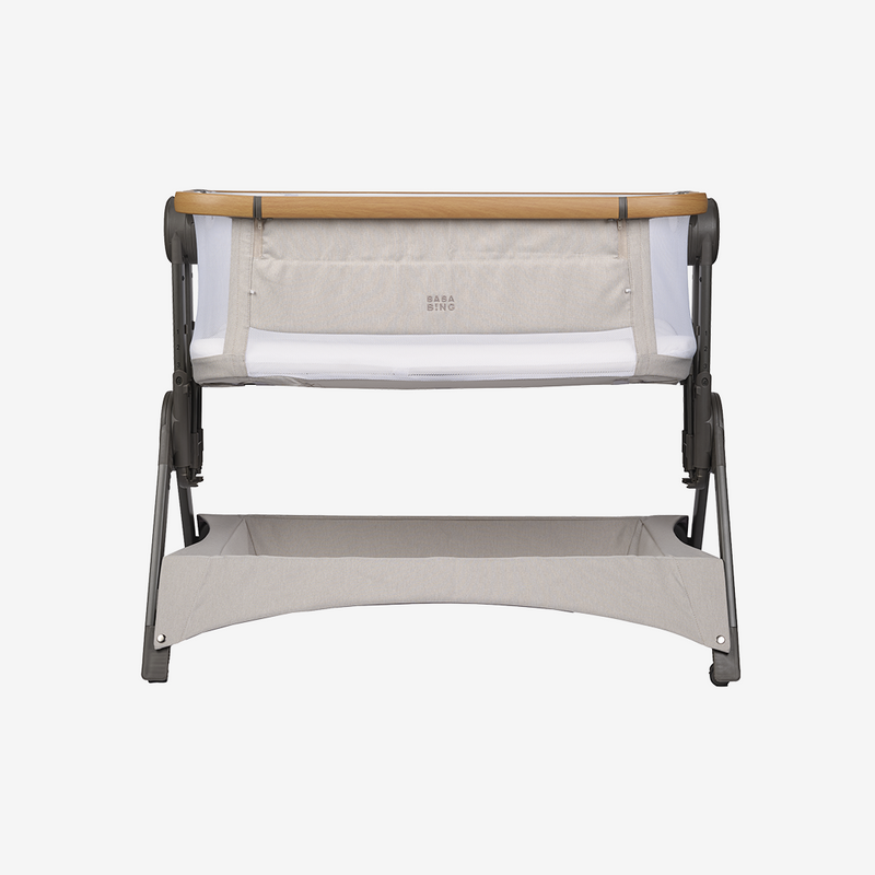 Bababing Bedside & Travel Next to Me Crib - Beige