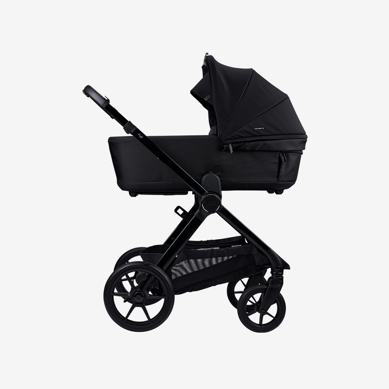 BabaBing 18 Piece Raffi Travel, Home & Feeding Bundle with Spin Car Seat & ISOFIX Base - Satin Black
