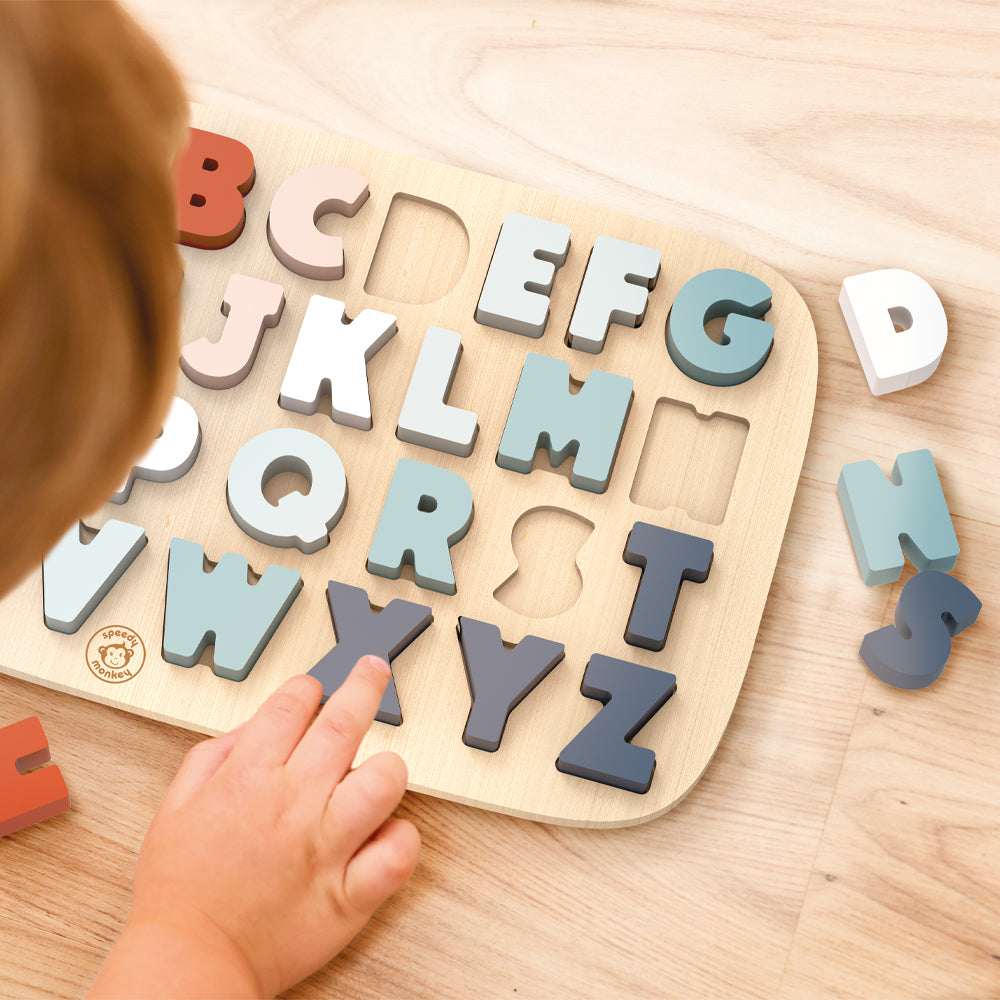 Speedy Monkey Alphabet Puzzle