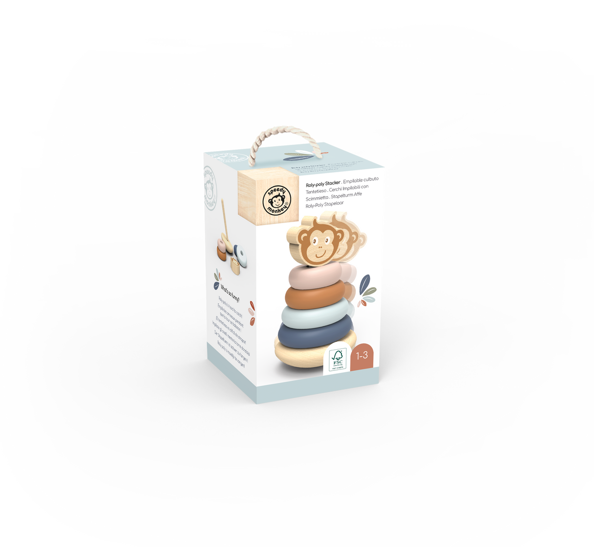 Speedy Monkey Roly Poly Stacker